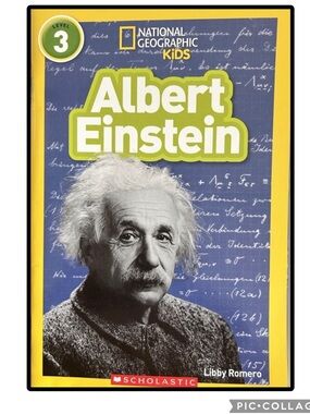 BUNDLE & SAVE🎉 National Geographic Kids Albert Einstein Softcover Book
